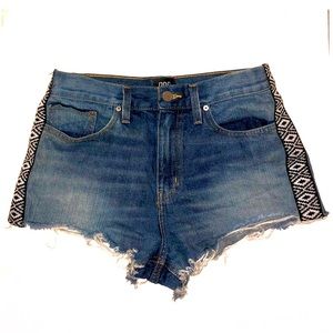 Nordstrom High Rise Tribal Shorts - size 29